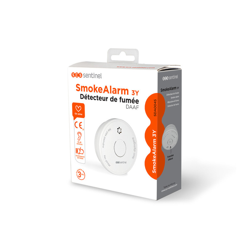 Detector de humo – Alarma de incendio - SmokeAlarm