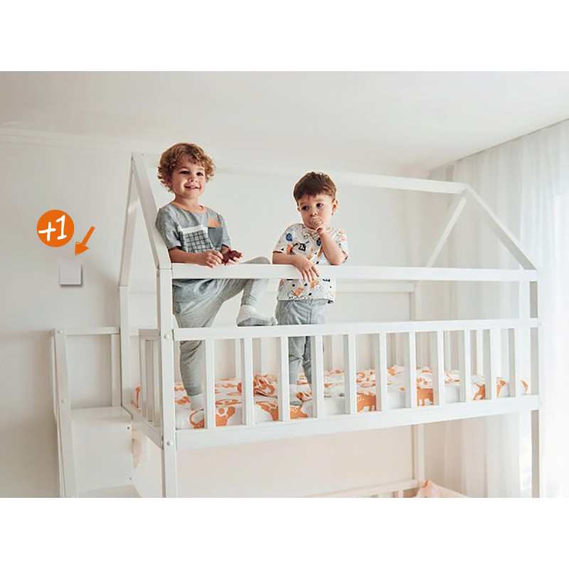 Interruptor conmutador sin cable y sin pila - DuoSwitch