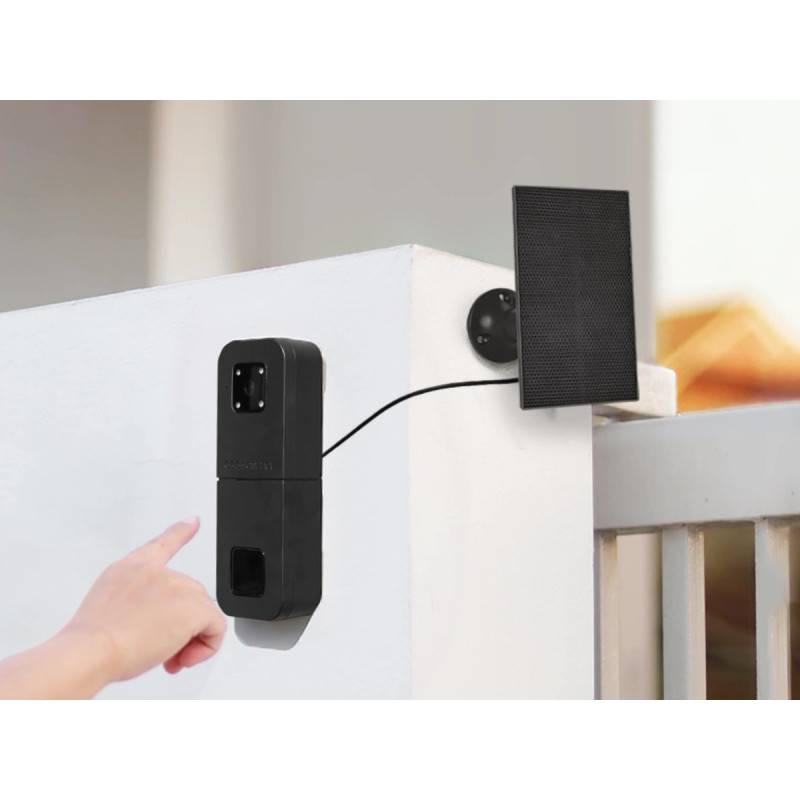 Videoportero WiFi con panel solar - HeyView Smart Air