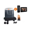 Kit motor cancela corredera y videoportero inalámbrico HeyView - OpenGate 3 Integral