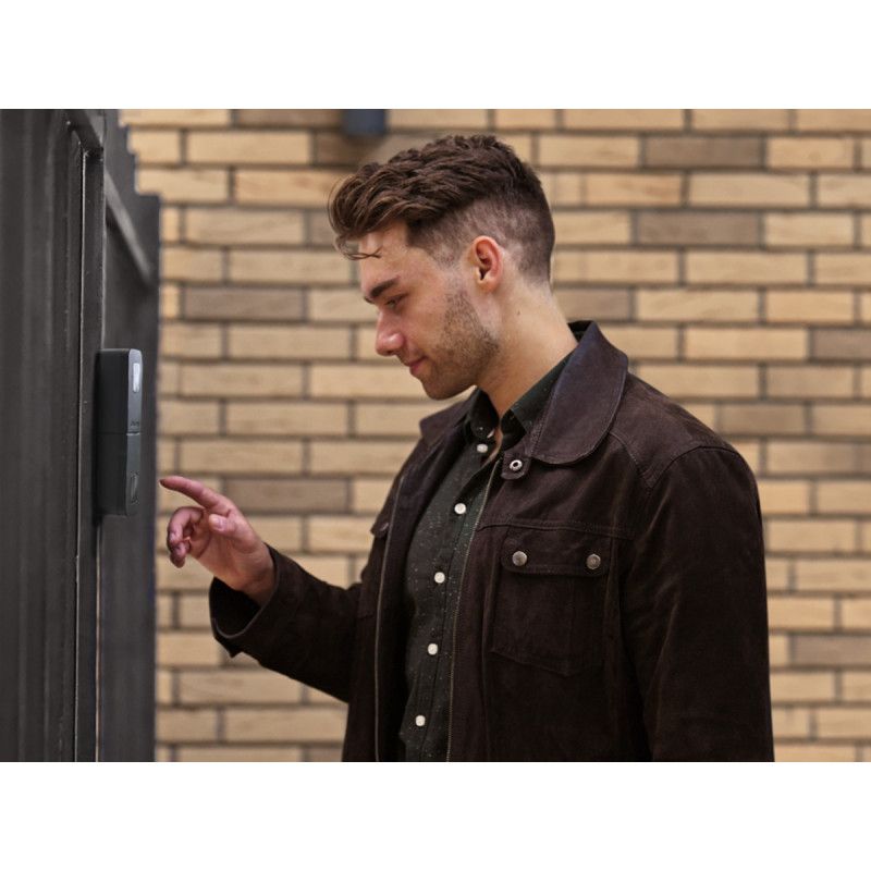 Kit motor cancela corredera y videoportero inalámbrico HeyView - OpenGate 3 Integral