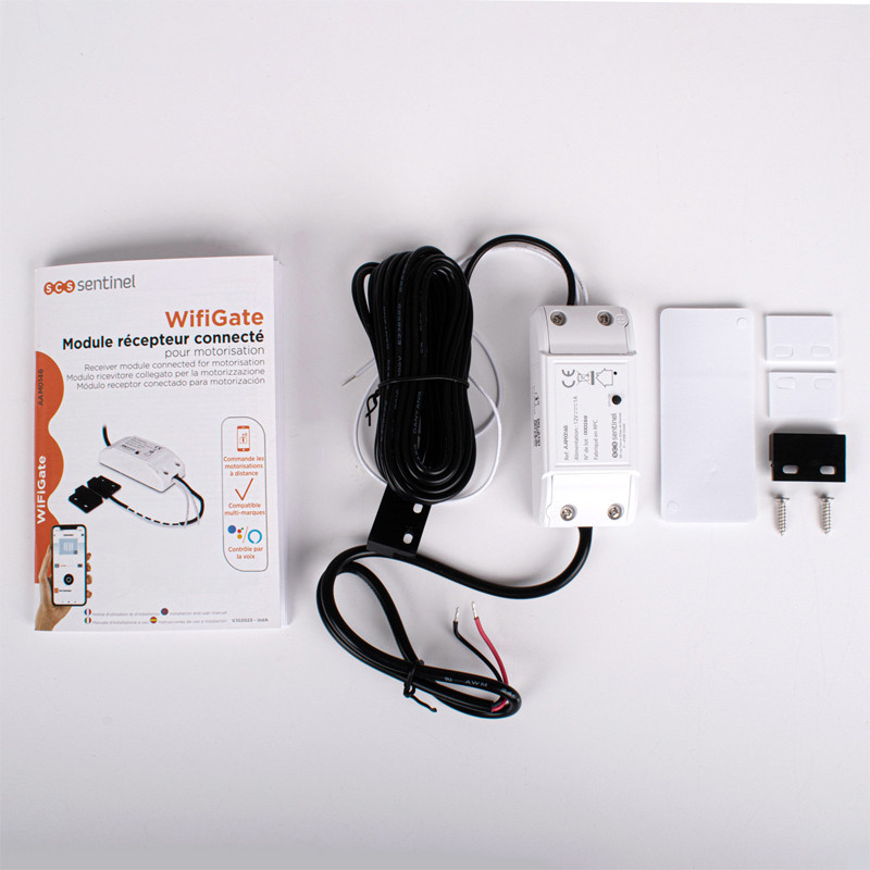 Module récepteur connecté multi-marques pour motorisation - WifiGate