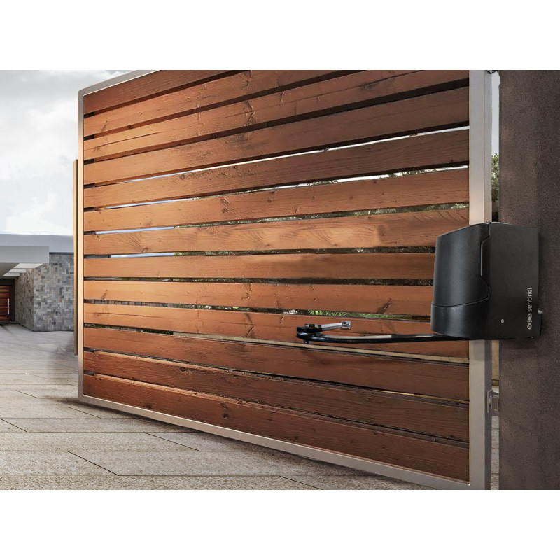 Motorisation connecté portail battant avec kit sécurité - SimplyOpen 2 Connect +