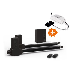 Kit de motor a vástagos conectado para cancela batiente - SimplyOpen 1+ Connect