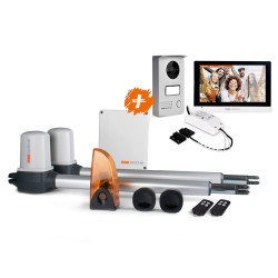 Motorisation portail 2 battants et visiophone connectés - OpenGate 1 Connect Integral