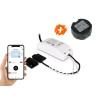 Módulo WifiGate et alimentación 12V 1A para motor puerta y garaje