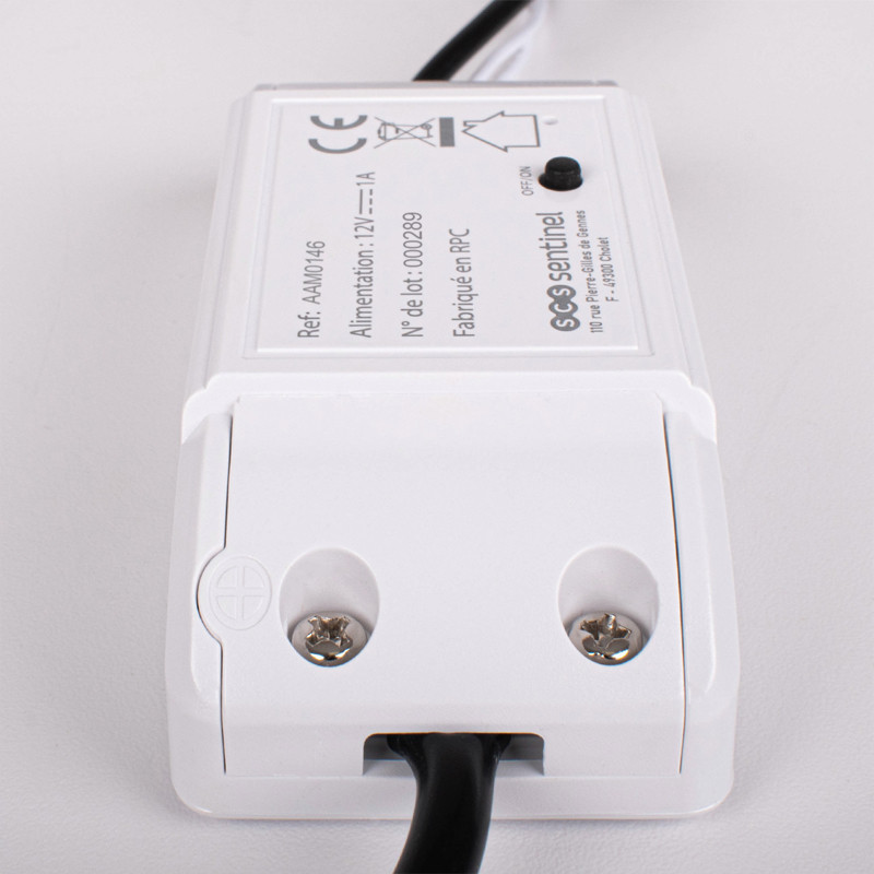Módulo WifiGate et alimentación 12V 1A para motor puerta y garaje