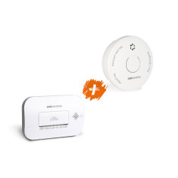 Détecteur de fumée et Détecteur de monoxyde de carbone - SecureKit