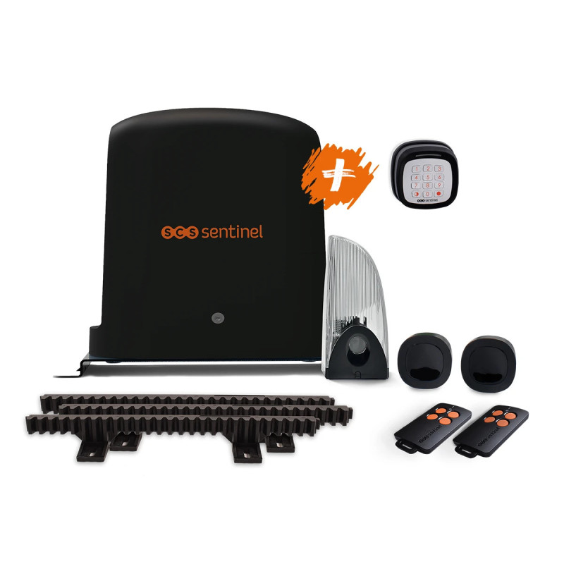 Motorisation pour portail coulissant - clavier inclus - SG3