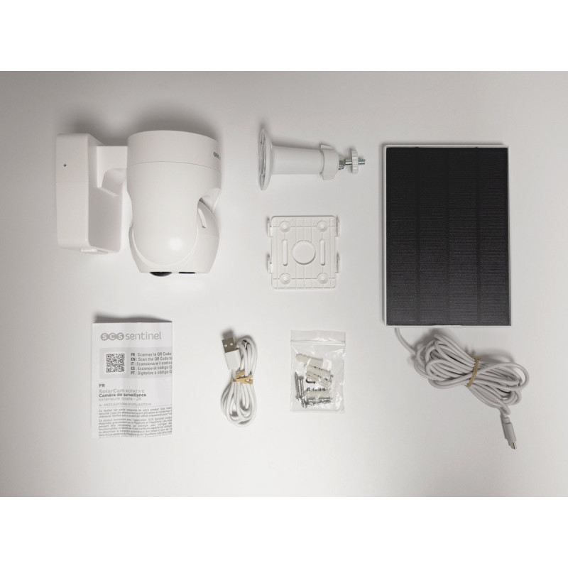 Caméra solaire connectée et rotative - SolarCam