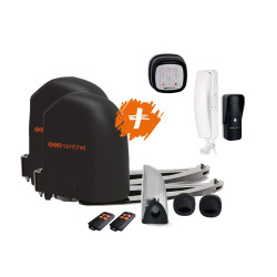 Kit de motorización con brazos articulados SG2 INTEGRAL e interfono de audio con cable AudioCom