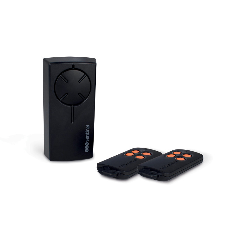 Récepteur radio universel RadioGate + 2 télécommandes FrenchControl Orange