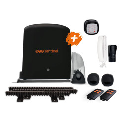 Kit Motorisation pour portail coulissant SG3 INTEGRAL et Interphone audio filaire AudioCom