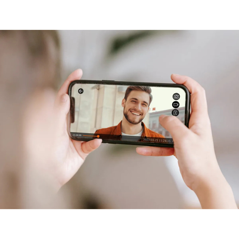 Visiophone Wi-Fi avec panneau solaire - HeyView Smart Air