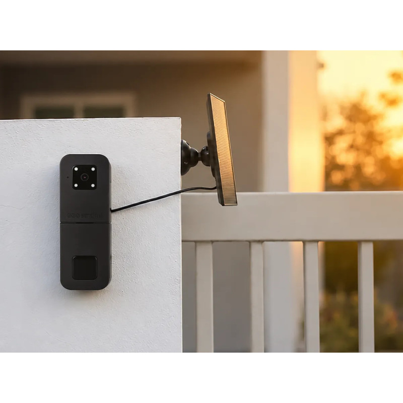 Videoportero WiFi con panel solar - HeyView Smart Air