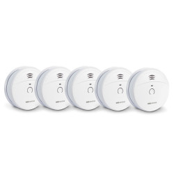 Pack économique 5 détecteurs de fumée NF 10 ans - SmokeAlarm