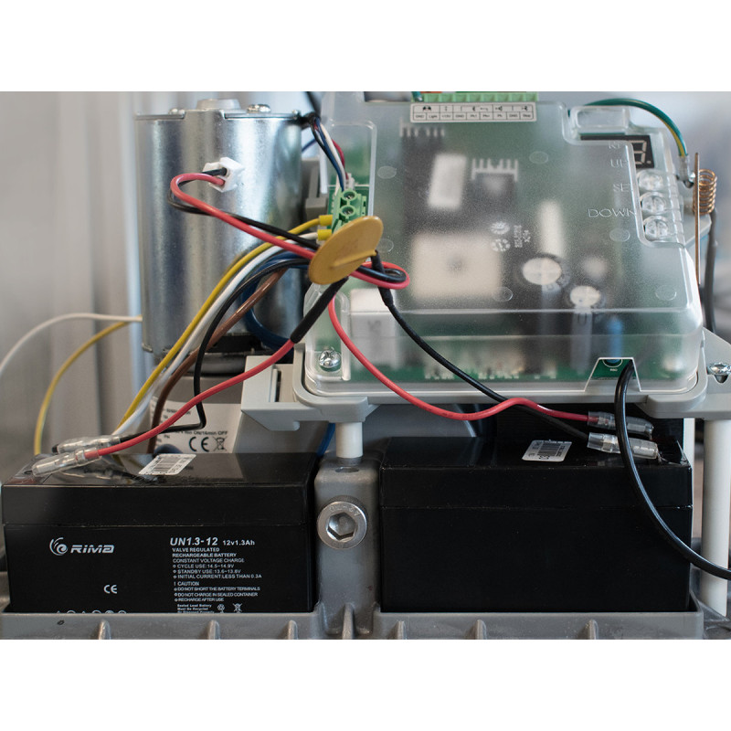 Kit 2 batteries de secours pour automatisme de portail - BatteryGate 1‑3
