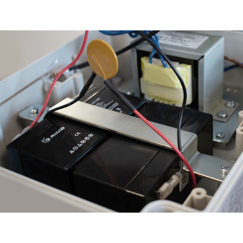 Kit 2 batteries de secours pour automatisme de portail - BatteryGate 1‑3