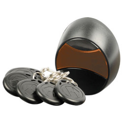 Transpondeur à badges pour portail
