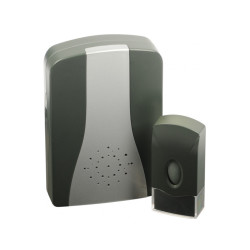 ONDEIS 100-1G carillon sans fil 100 mètres gris noir