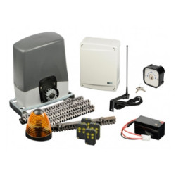 Kit automatisme  pour portail coulissant 4 M - 400 kg