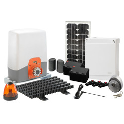 Motorisation portail coulissant solaire
