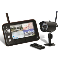 Kit vidéosurveillance maison 250 mètres