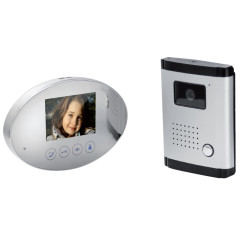 Interphone vidéo miroir 4 fils