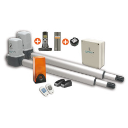 Motorisation OPEN 1 COMFORT + Interphone CL 3622 B + transfo 12V 0.8A.