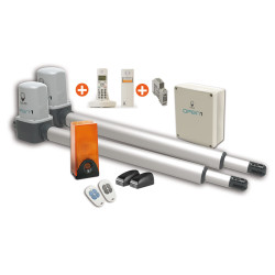 Motorisation OPEN 1 COMFORT + Interphone sans fil 3622W + transfo