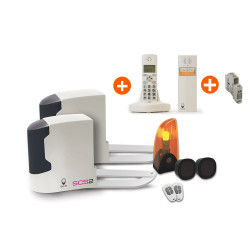 Motorisation SCS 2 COMFORT + Interphone CL 3622 W + transformateur 12V 1A