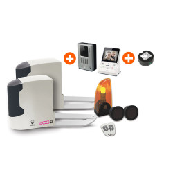 Motorisation SCS 2 COMFORT + Inerphone vidéo WDP 100 + 1 transfo PSWM