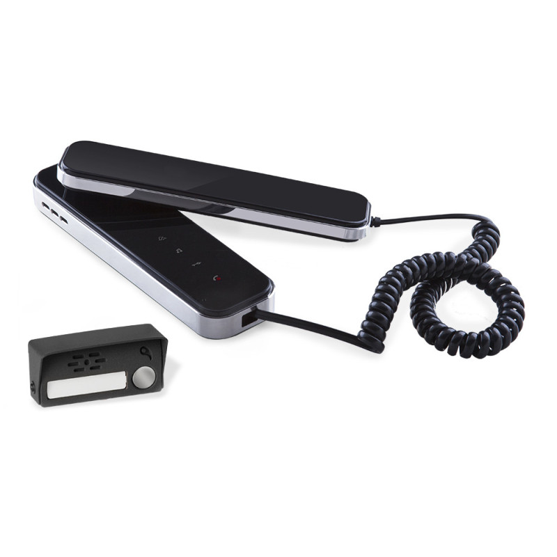 Interphone audio 2 fils combiné aimanté