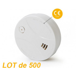 Lot de 500 détecteurs de fumée pas cher