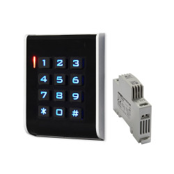 Clavier de codage pour portail + alimentation