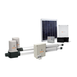 Motorisation portail battant solaire