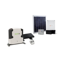 Automatisme portail coulissant solaire