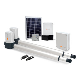 Motorisation portail solaire 2 battants