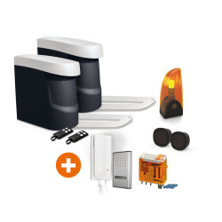 Kit moteur portail électrique avec interphone