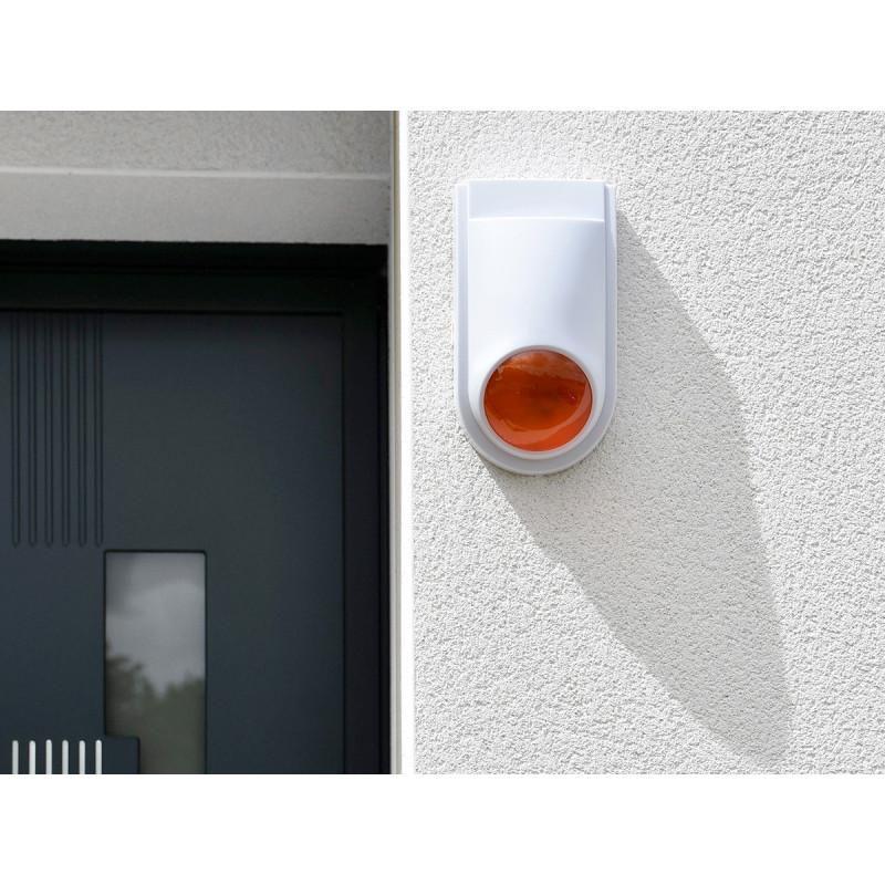 Sirena de alarma falsa interior y exterior