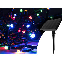 Guirlande solaire multicolore