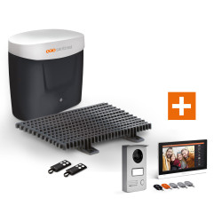 Kit motorisation OpenGate 3 INTEGRAL + visiophone 2 fils RFID