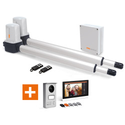 Motorisation portail battant OpenGate 1  + Visiophone RFID