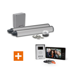 Kit motorisation portail battant + visiophone