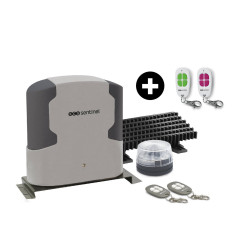 Kit motorisation portail coulissant + 4 télécommandes