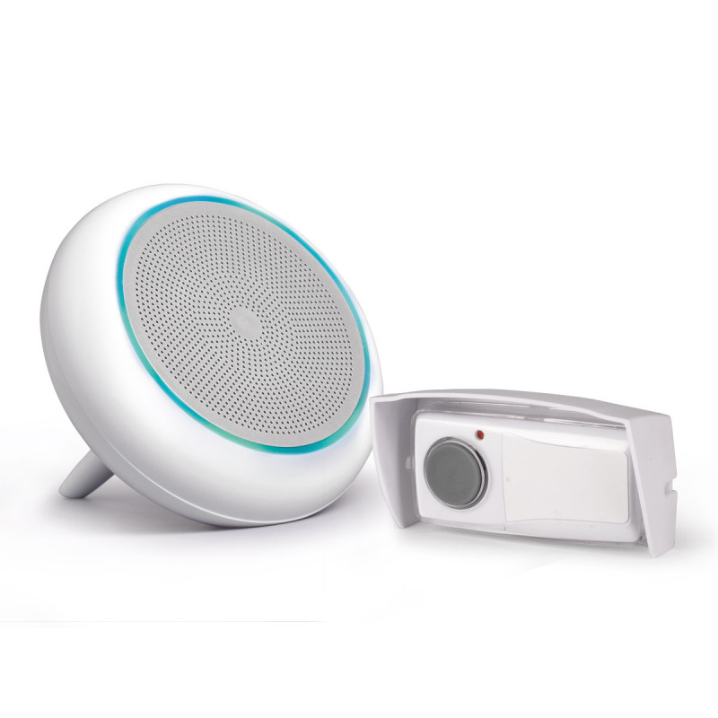 Reacondicionado - Timbre inalámbrico con halo luminoso AirBell 150 Light