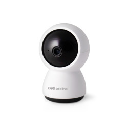 Caméra de surveillance rotative intérieure