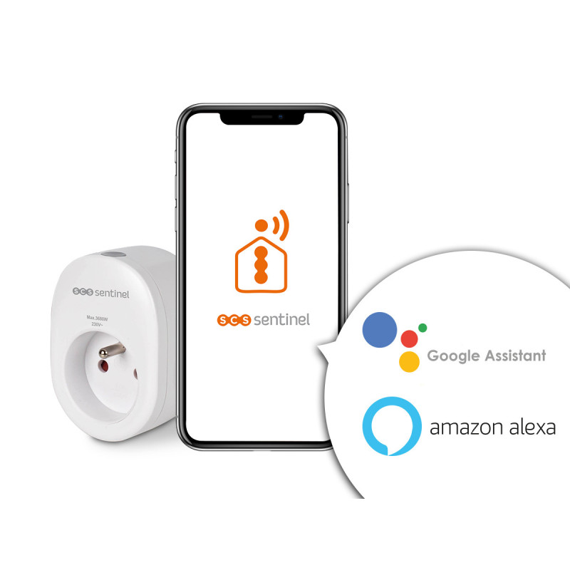 Prise connectée avec smartphone et application gratuite