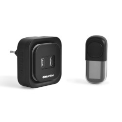 Carillon enfichable avec 2 ports USB