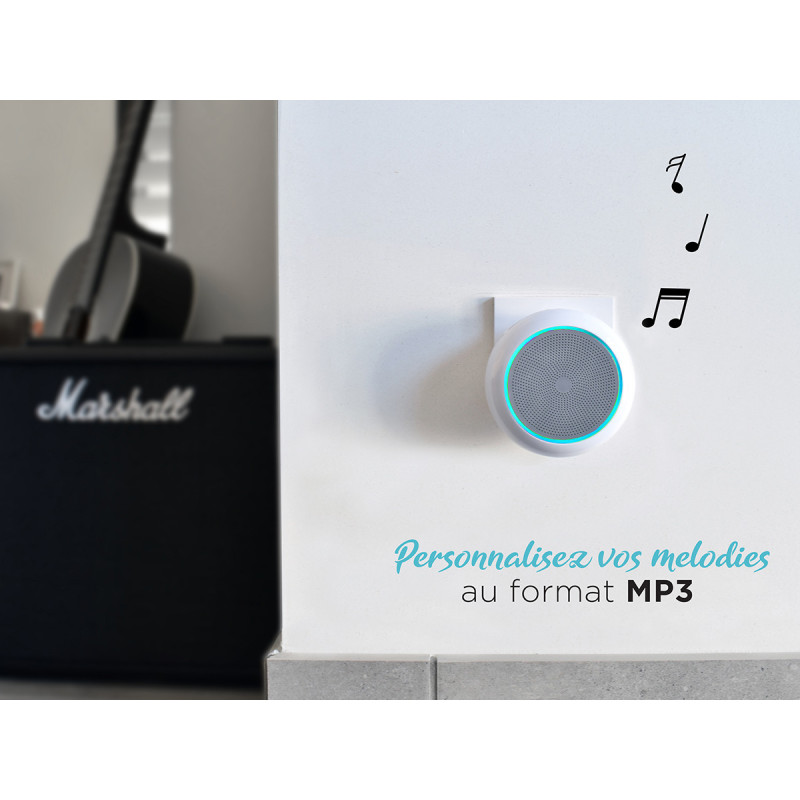 Reacondicionado - Timbre inalámbrico enchufable con MP3 PlugBell 150 Music